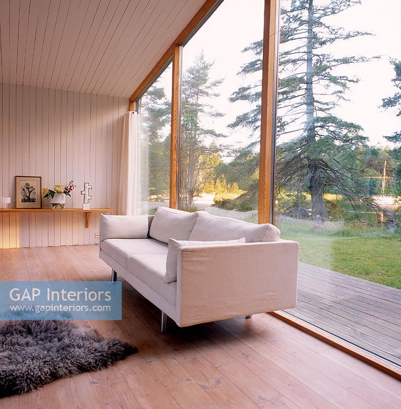 Modern scandinavian style living room