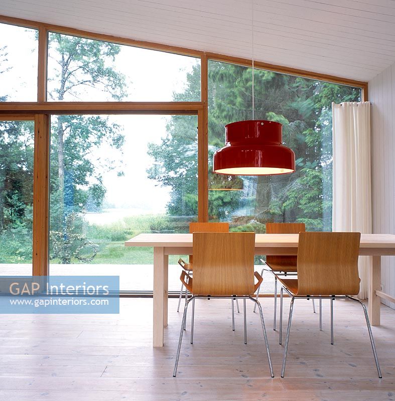 Modern Scandinavian style dining room