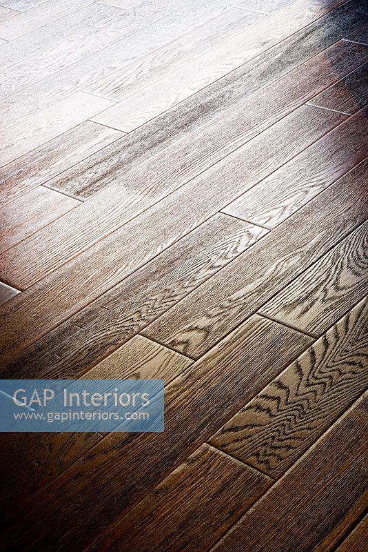 Detail of Dark Hardwood Floor