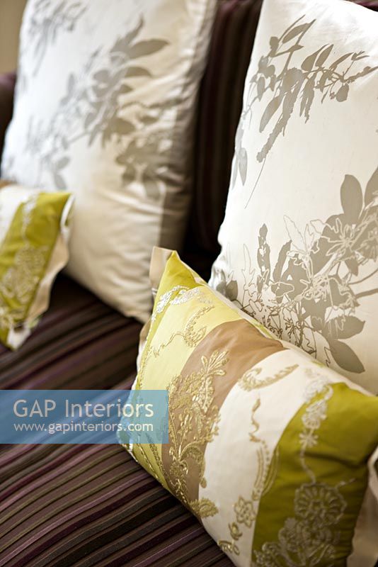 Detail of cushions 