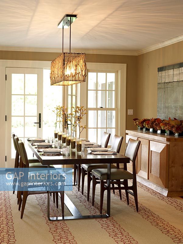 Modern dining room