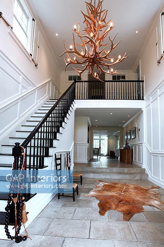 Classic entrance hall and staircase