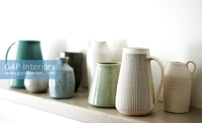 Ceramic jug selection 