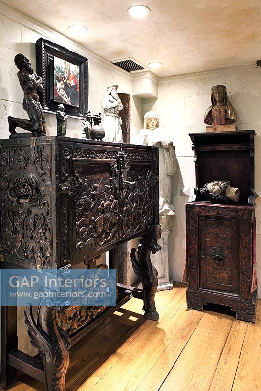 Ornate cabinet