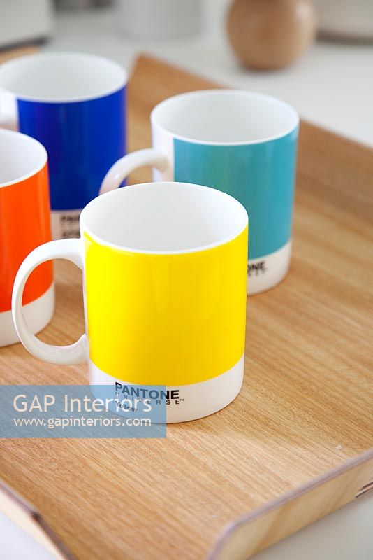 Colourful mugs