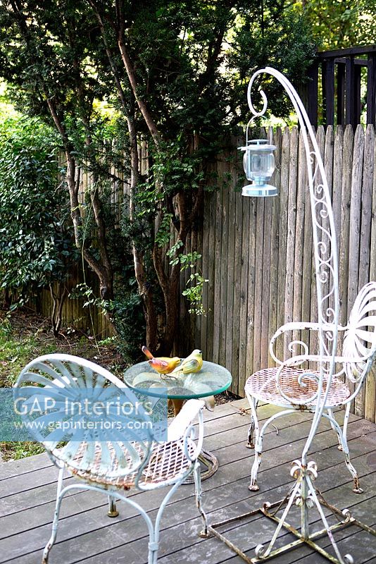 Vintage garden furniture
