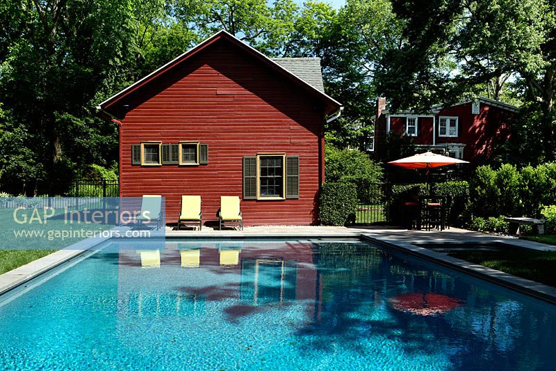 Summerhouse and pool