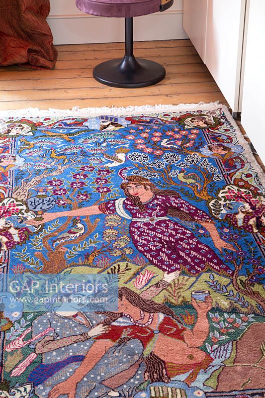 Colourful rug