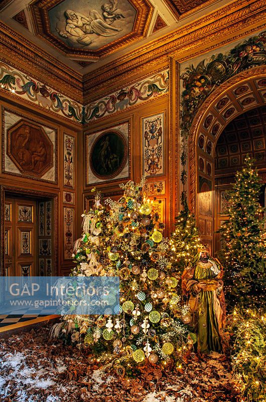 Christmas in the dining room, Vaux le Vicomte