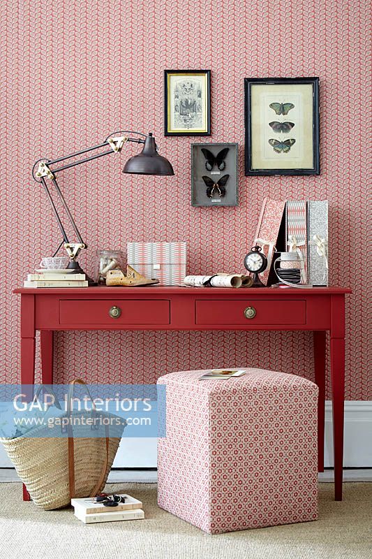 Patterned accessories and furniture