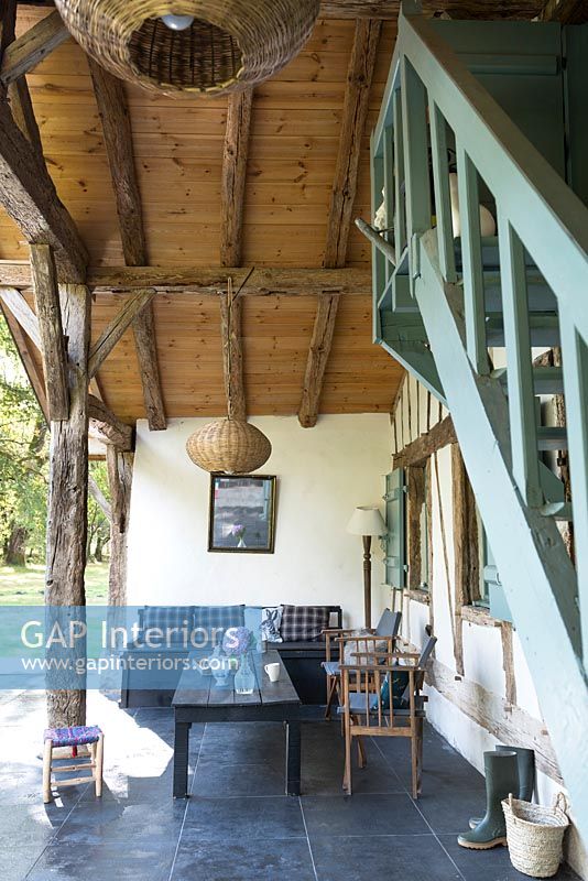 Cottage porch