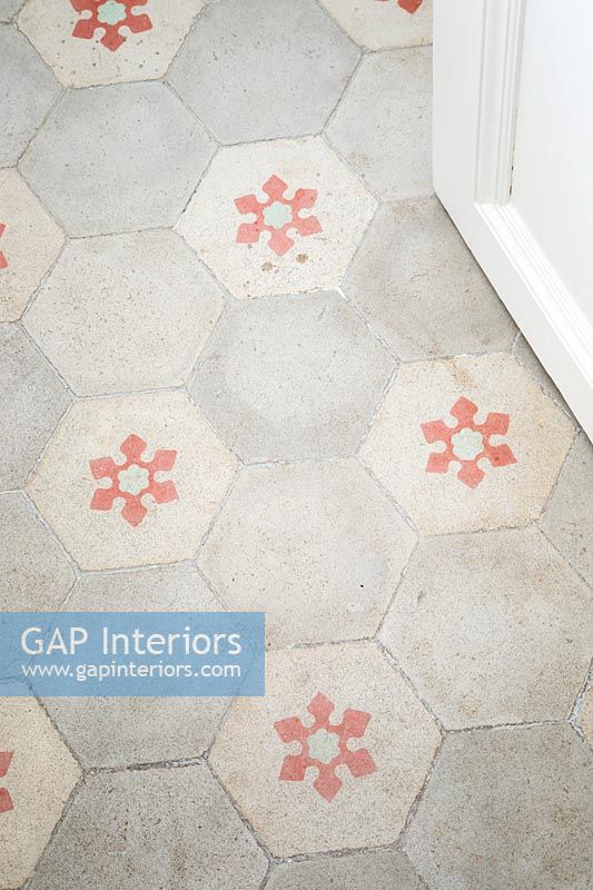 Decorative floor tiles 