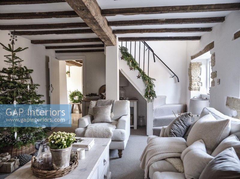 Scandi cottage style Living room 