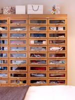 Drawers for clothes in bedroom