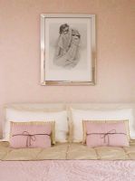 Modern pink bed