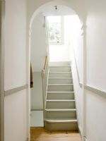 Modern minimal hallway 