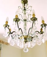 Detail of chandelier 