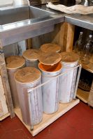 Kitchen storage jars