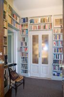 Built in book shelves 