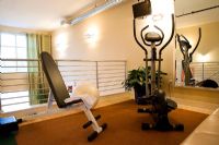Interior of a Loft Style Workout Room