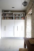 Built in wardrobes with shelves