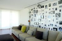 Collection of pictures on wall