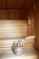 Detail of sauna