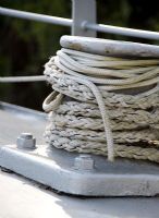 Houseboat rope detail 