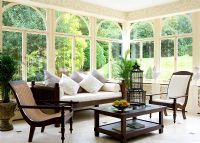 Classic conservatory living room 