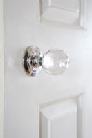 Bedroom door knob detail 