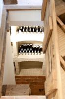 View to wine cellar