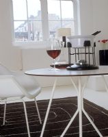 Modern dining room table and chair