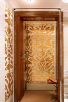 Ornate decorative gold doors 