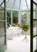 Furniture in classic conservatory
