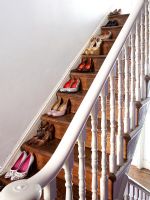Shoes on stairs