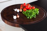 Integrated chopping board