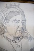Close up picture of Queen Victoria