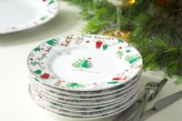 Christmas plates