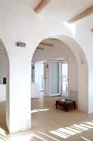 Mediterranean style hallway