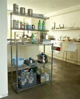 Modern kitchen shelf unit 