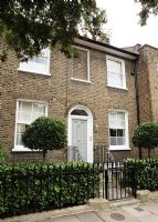 Exterior of classic terraced house