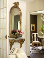 Mirror in classic hallway 