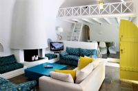 Classic greek living room