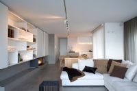 Contemporary open plan living area