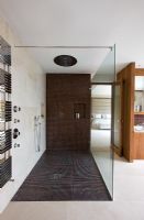 Modern bathroom shower