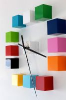 Colourful clock