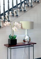 Modern console table in hall