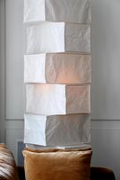 Paper floor lamp