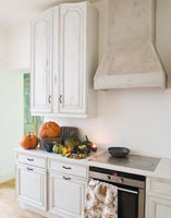 Classic kitchen with autumnal still life