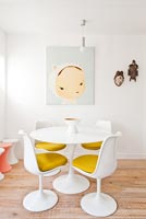 Retro dining table and chairs